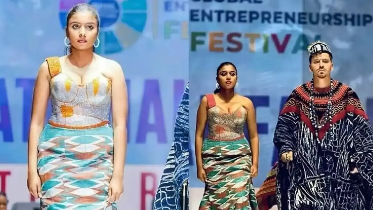 Former Minister Roja Daughter : మాజీ మంత్రి రోజా కూతురు ర్యాంప్ వాక్