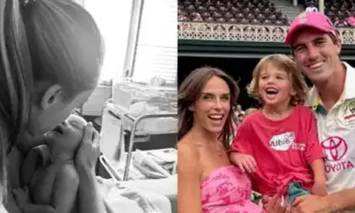 Cummins Wife Gives Birth : పండంటి ఆడబిడ్డకు జన్మనిచ్చిన కమిన్స్ భార్య Cummins Wife Gives Birth : పండంటి ఆడబిడ్డకు జన్మనిచ్చిన కమిన్స్ భార్య