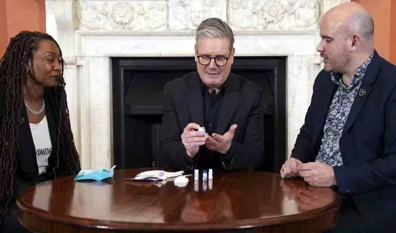 Keir Starmer: హెచ్ఐవీ టెస్ట్ చేయించుకున్న బ్రిటన్ ప్రధాని.. Keir Starmer: హెచ్ఐవీ టెస్ట్ చేయించుకున్న బ్రిటన్ ప్రధాని..