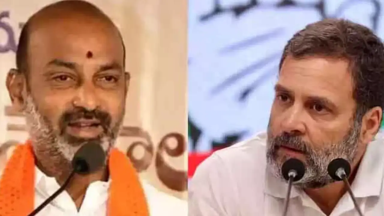 Bandi Sanjay : రాహుల్ గాంధీకి కులం లేదు, మతం లేదు: బండి సంజయ్ Bandi Sanjay : రాహుల్ గాంధీకి కులం లేదు, మతం లేదు: బండి సంజయ్