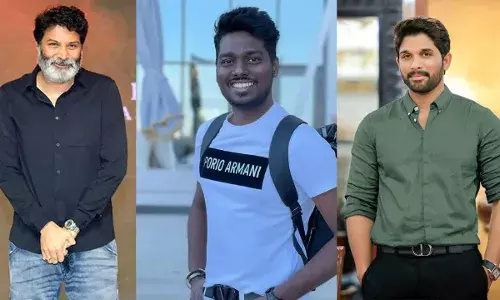 Allu Arjun :  అల్లు అర్జున్, త్రివిక్రమ్ మధ్యలో అట్లీ..? Allu Arjun :  అల్లు అర్జున్, త్రివిక్రమ్ మధ్యలో అట్లీ..?