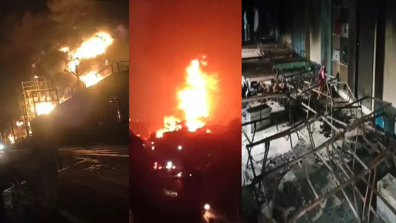 Gannavaram Fire Accident : గన్నవరం అనాథాశ్రమంలో అగ్నిప్రమాదం Gannavaram Fire Accident : గన్నవరం అనాథాశ్రమంలో అగ్నిప్రమాదం
