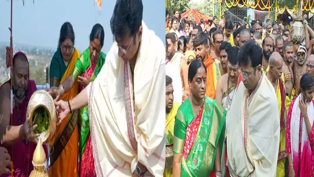 Konda Surekha : కాంగ్రెస్ అధిష్టానానికి కాళేశ్వరం ప్రసాదం Konda Surekha : కాంగ్రెస్ అధిష్టానానికి కాళేశ్వరం ప్రసాదం