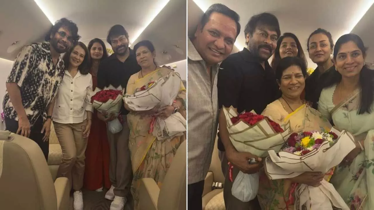 Chiranjeevi : గాల్లో చిరంజీవి వెడ్డింగ్ సెలబ్రేషన్స్.. నాగార్జున, మహేశ్ కుటుంబాల సర్ ప్రైజ్ Chiranjeevi : గాల్లో చిరంజీవి వెడ్డింగ్ సెలబ్రేషన్స్.. నాగార్జున, మహేశ్ కుటుంబాల సర్ ప్రైజ్