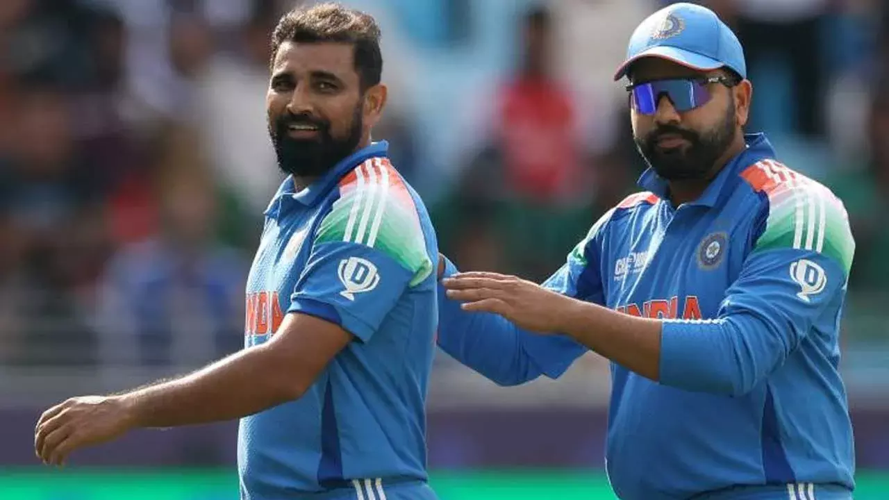 Cricket : రోహిత్ రికార్డు.. చరిత్ర లిఖించిన షమీ Cricket : రోహిత్ రికార్డు.. చరిత్ర లిఖించిన షమీ