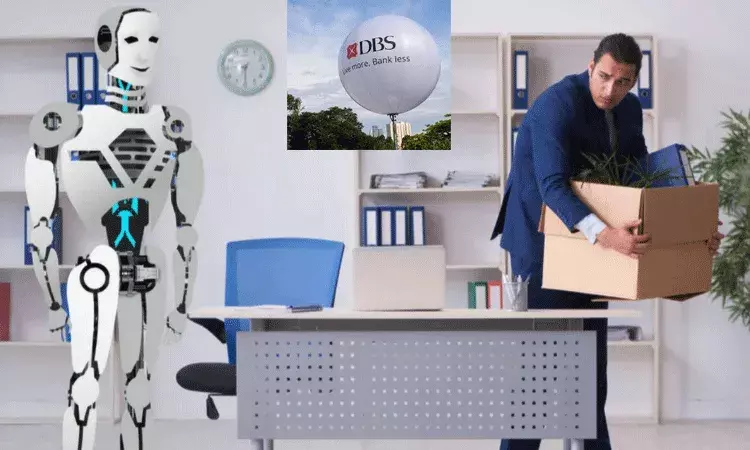 పెరుగుతున్న AI పాత్ర.. మరో మూడేళ్లలో10 శాతం ఉద్యోగాలను తగ్గించనున్న DBS బ్యాంక్.. పెరుగుతున్న AI పాత్ర.. మరో మూడేళ్లలో10 శాతం ఉద్యోగాలను తగ్గించనున్న DBS బ్యాంక్..