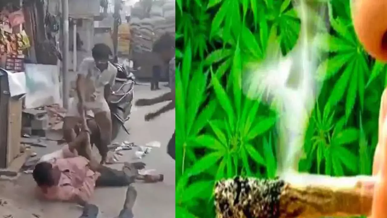 Krishna District : గంజాయి మత్తులో యువకుల వీరంగం.. షాప్ యజమానిపై దాడి Krishna District : గంజాయి మత్తులో యువకుల వీరంగం.. షాప్ యజమానిపై దాడి