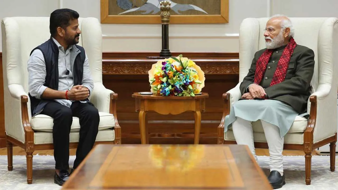 CM Revanth : నేడు ప్రధానితో సీఎం రేవంత్ భేటీ CM Revanth : నేడు ప్రధానితో సీఎం రేవంత్ భేటీ