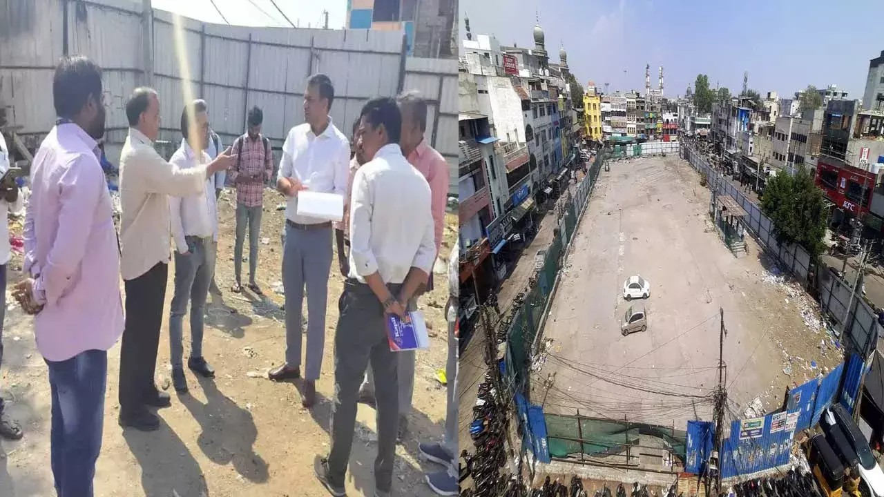 Charminar : చార్మినార్ పాత బస్టాండ్ స్థలంలో పార్కింగ్ కాంప్లెక్స్