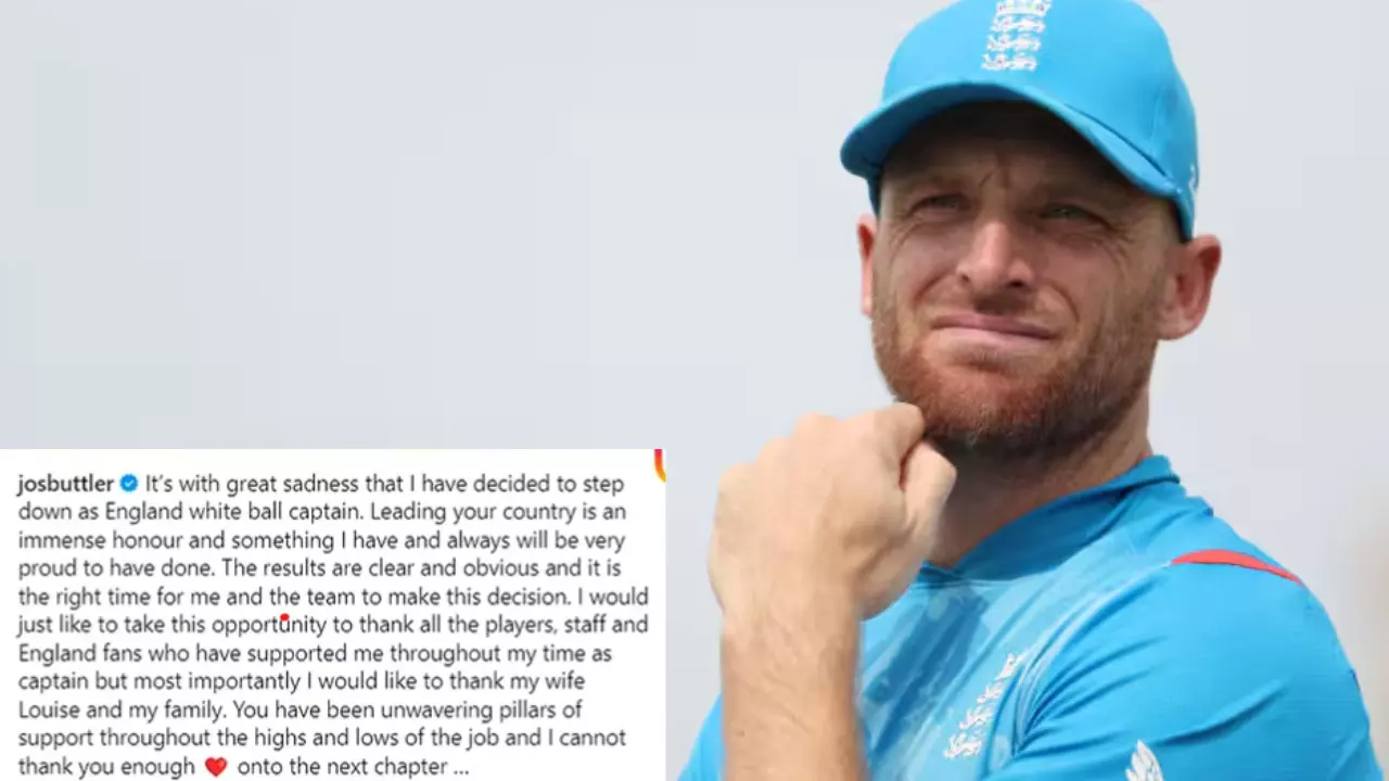 Cricket : తీవ్రమైన బాధతో దిగిపోతున్నా.. బట్లర్ ఎమోషనల్ పోస్ట్ Cricket : తీవ్రమైన బాధతో దిగిపోతున్నా.. బట్లర్ ఎమోషనల్ పోస్ట్
