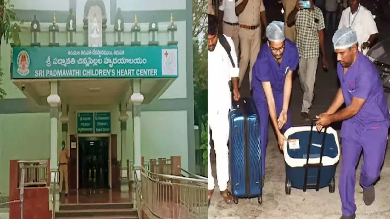 Tirupati : పద్మావతి ఆసుపత్రిలో విజయవంతంగా గుండె మార్పిడి Tirupati : పద్మావతి ఆసుపత్రిలో విజయవంతంగా గుండె మార్పిడి