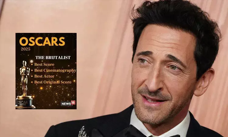 ఉత్తమ నటుడిగా అడ్రియన్ బ్రాడీ.. కెరీర్‌లో రెండవ ఆస్కార్