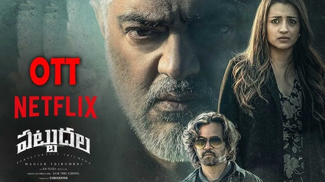 Pattudhala :  ఓటీటీలోకి వచ్చేసిన అజిత్ పట్టుదల Pattudhala :  ఓటీటీలోకి వచ్చేసిన అజిత్ పట్టుదల