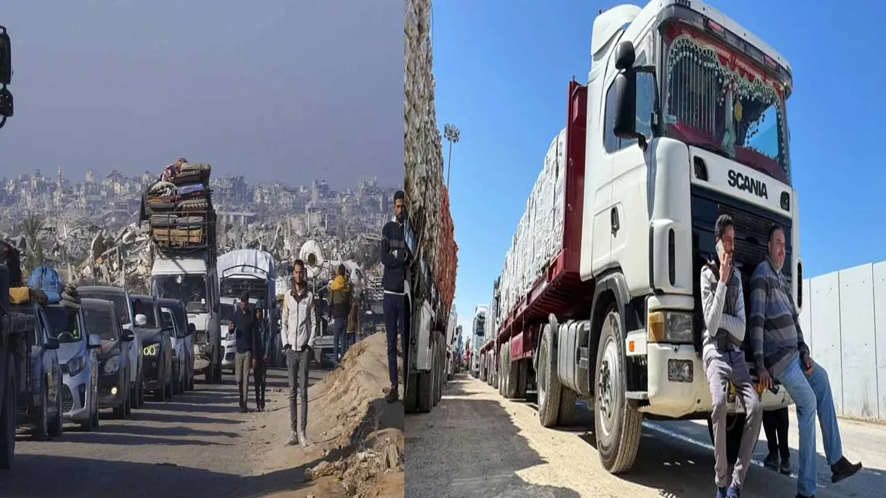 Israel : గాజాలోకి వాహనాలు ఆపేసిన ఇజ్రాయెల్ Israel : గాజాలోకి వాహనాలు ఆపేసిన ఇజ్రాయెల్