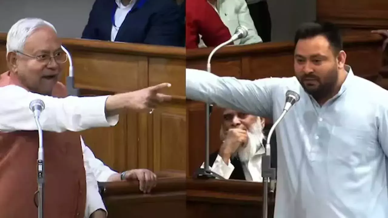 Bihar Assembly : నా వల్లే లాలూ ఎదిగారు.. బీహార్ అసెంబ్లీలో తేజస్వీకి సీఎం నితీష్ కౌంటర్ Bihar Assembly : నా వల్లే లాలూ ఎదిగారు.. బీహార్ అసెంబ్లీలో తేజస్వీకి సీఎం నితీష్ కౌంటర్