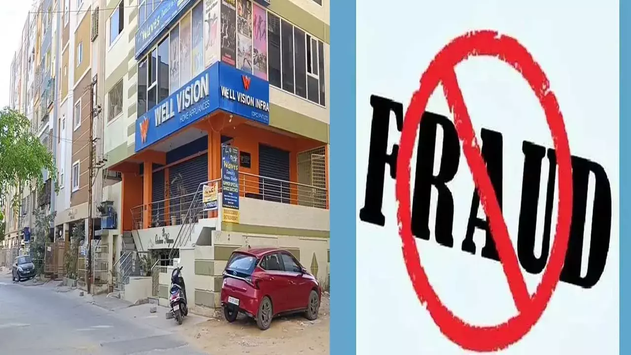 Fraud : బోర్డు తిప్పేసిన వెలివిజన్ ఇన్ ఫ్రా.. రూ.14 కోట్లకు కుచ్చుటోపి