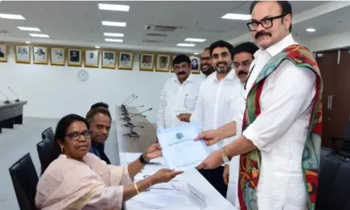 NAGABABU: ఎమ్మెల్సీ అభ్యర్థిగా నాగబాబు నామినేషన్‌