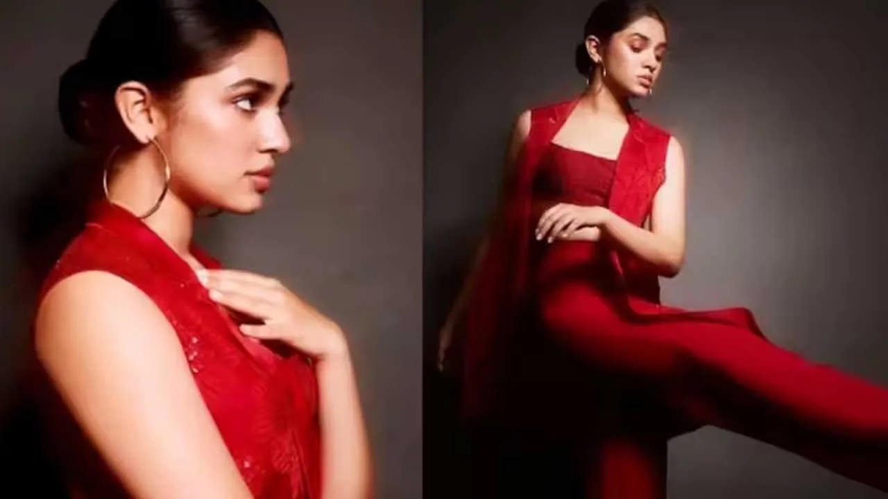 Krithi Shetty : రెడ్ డ్రెస్ లో బేబమ్మ.. ఫొటోలు వైరల్ Krithi Shetty : రెడ్ డ్రెస్ లో బేబమ్మ.. ఫొటోలు వైరల్