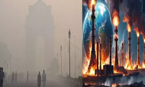 India Air Pollution : వాయు కాలుష్యంతో భారత్ ముందు సవాళ్లు India Air Pollution : వాయు కాలుష్యంతో భారత్ ముందు సవాళ్లు