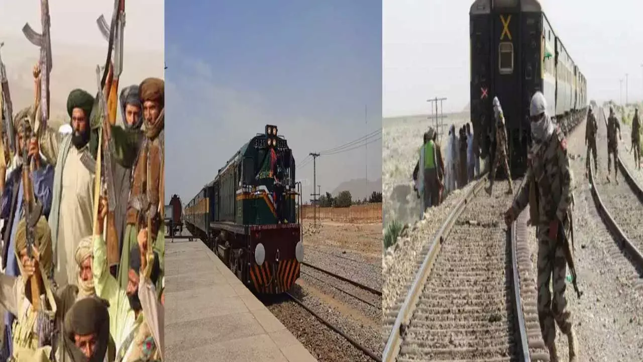 Pakistan : పాక్ లో రైలు హైజాక్.. ఉగ్రవాదుల దుశ్చర్య Pakistan : పాక్ లో రైలు హైజాక్.. ఉగ్రవాదుల దుశ్చర్య