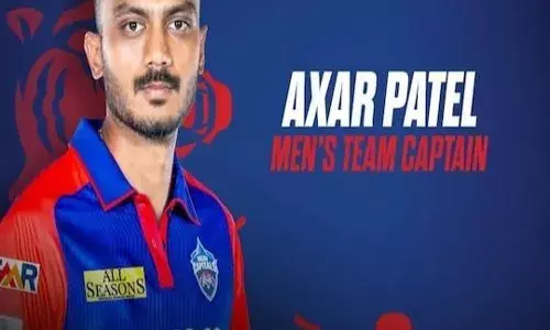 DC: ఢిల్లీ కెప్టెన్గా అక్షర్ పటేల్ DC: ఢిల్లీ కెప్టెన్గా అక్షర్ పటేల్