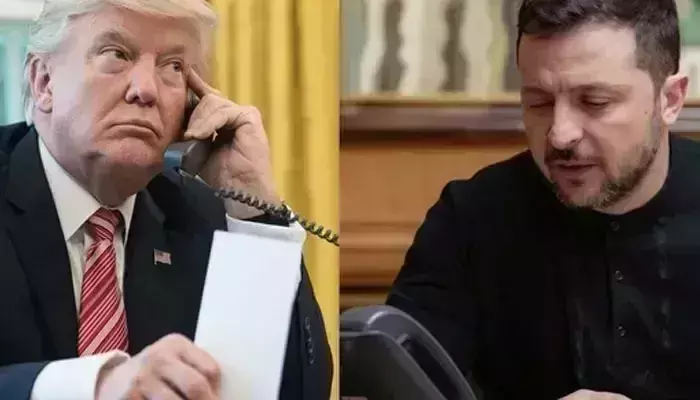 Trump-Zelensky: జెలెన్స్కీకి ట్రంప్ ఫోన్.. Trump-Zelensky: జెలెన్స్కీకి ట్రంప్ ఫోన్..
