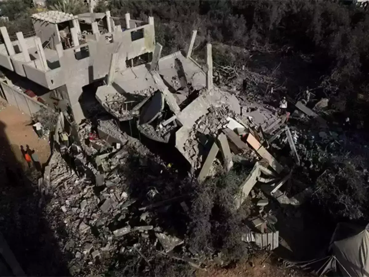 Gaza : గాజాలో ఆగని మృత్యుఘోష Gaza : గాజాలో ఆగని మృత్యుఘోష