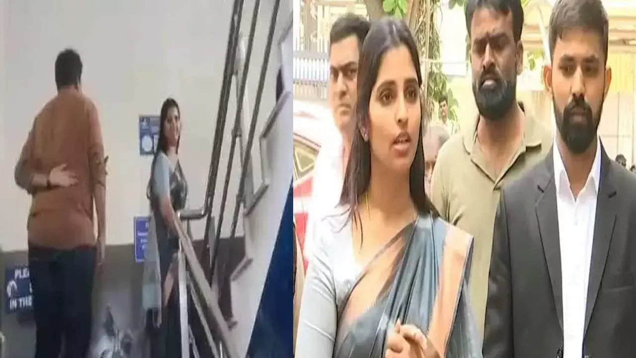 Shyamala : బెట్టింగ్ విచారణకు హాజరైన శ్యామల Shyamala : బెట్టింగ్ విచారణకు హాజరైన శ్యామల