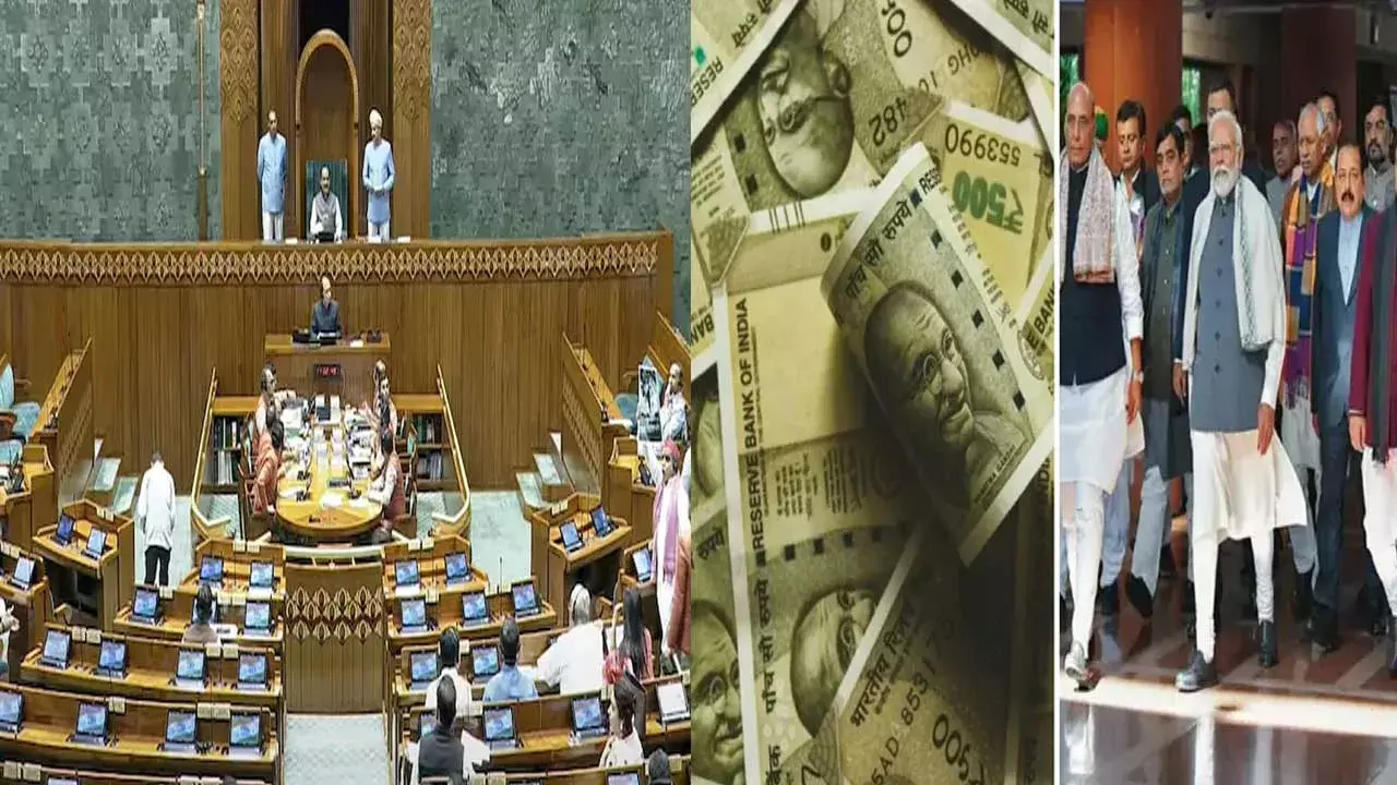 Central Government : ఎంపీల జీతాలు, అలవెన్సులను పెంచిన కేంద్రం Central Government : ఎంపీల జీతాలు, అలవెన్సులను పెంచిన కేంద్రం