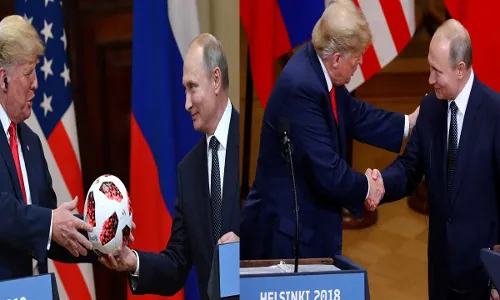 Russian President Putin : ట్రంప్ కు గిఫ్ట్ పంపిన పుతిన్ Russian President Putin : ట్రంప్ కు గిఫ్ట్ పంపిన పుతిన్