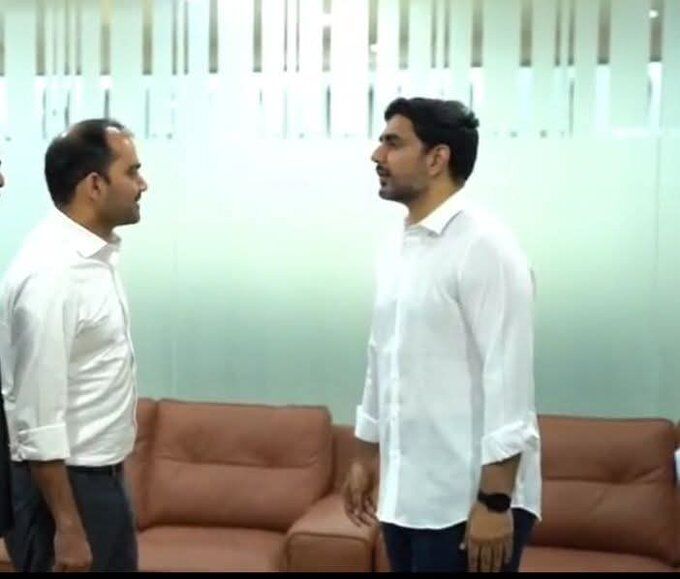 AP:లోకేశ్ తో ఇప్పాల రవీంద్రారెడ్డి భేటీ