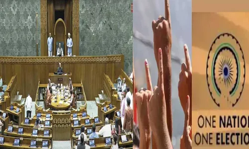 Jammili Elections : జమిలి జేపీసీ గడువు పెంపు Jammili Elections : జమిలి జేపీసీ గడువు పెంపు