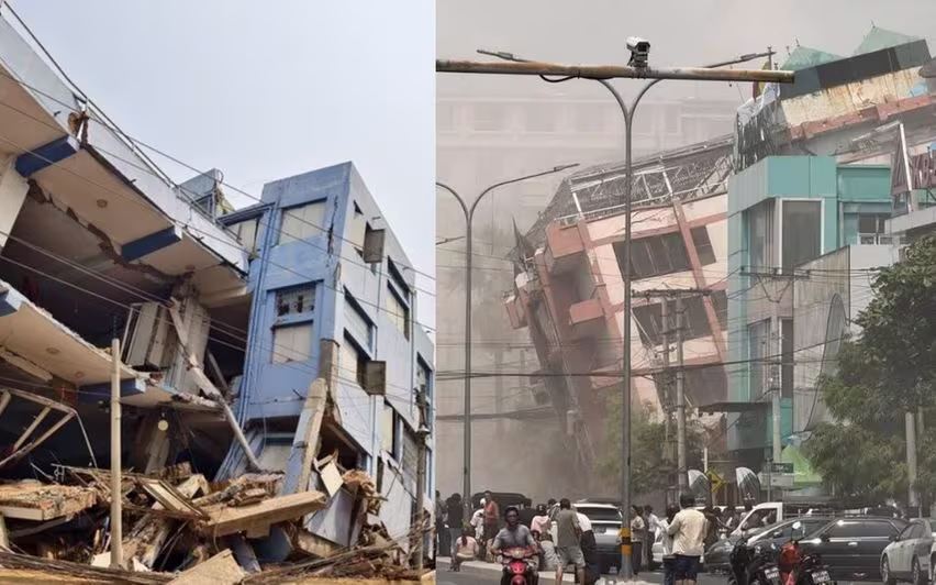 Myanmar earthquake: మయన్మార్లోనే ఎందుకింత తీవ్ర భూకంపం? Myanmar earthquake: మయన్మార్లోనే ఎందుకింత తీవ్ర భూకంపం?