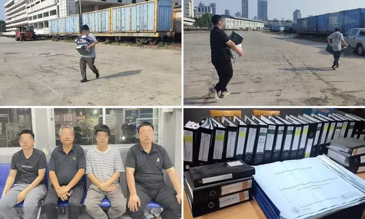 మయన్మార్ భూకంపంలో కూలిన భవనం నుంచి ఫైల్స్ దొంగిలిస్తూ పట్టుబడ్డ చైనీయులు..