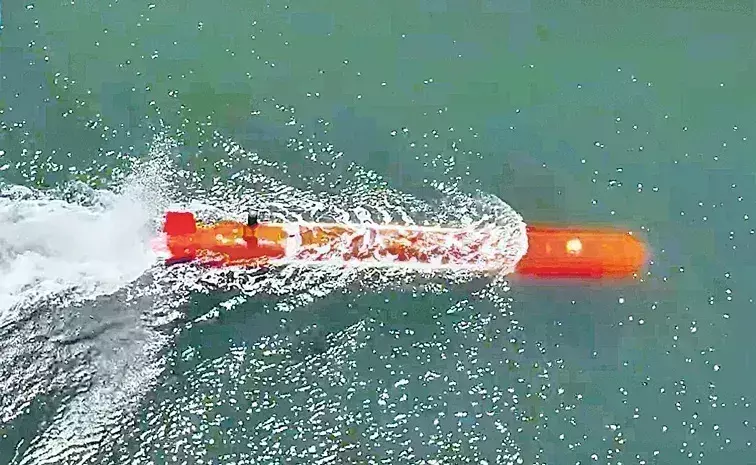 Water Drone: వాటర్‌ డ్రోన్‌.. ట్రయల్‌ రన్‌ విజయవంతం
