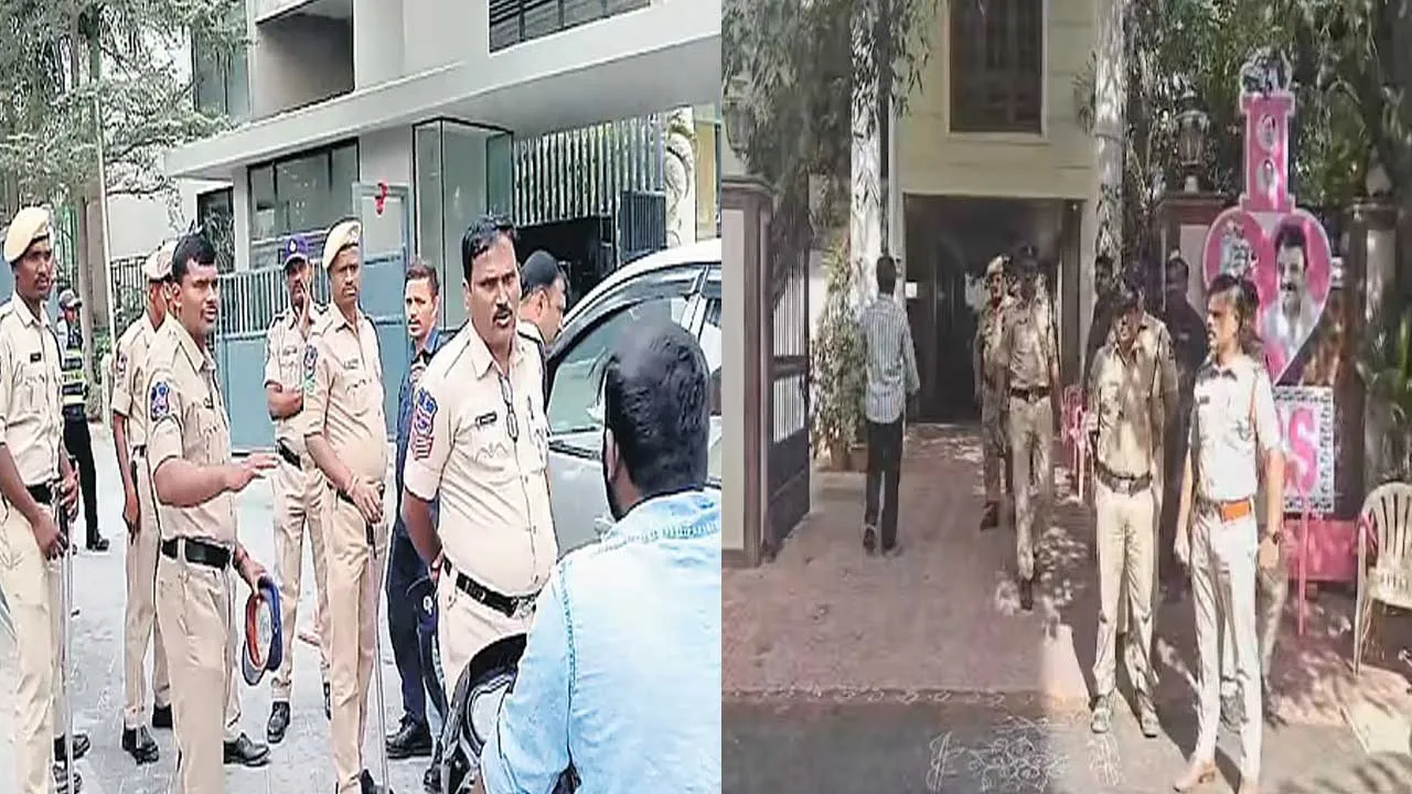 Hyderabad : హైదరాబాద్ లో బీజేపీ, బీఆర్ఎస్ నేతల హౌజ్ అరెస్ట్ Hyderabad : హైదరాబాద్ లో బీజేపీ, బీఆర్ఎస్ నేతల హౌజ్ అరెస్ట్