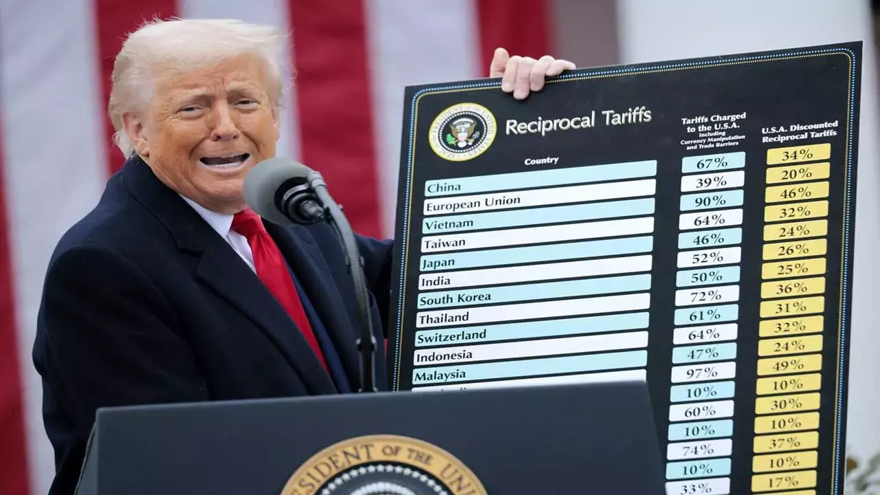 Trump : విదేశాలపై ట్రంప్ టారిఫ్లు.. అమెరికన్లపై భారం Trump : విదేశాలపై ట్రంప్ టారిఫ్లు.. అమెరికన్లపై భారం