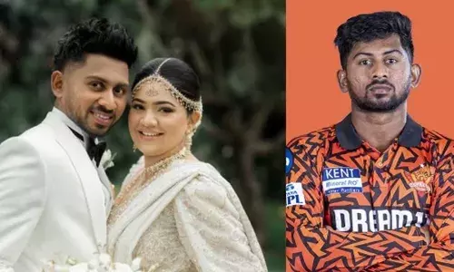 Kamindu Mendis : మ్యాచ్ కోసం హనీమూన్ క్యాన్సిల్ చేసుకున్నాడు Kamindu Mendis : మ్యాచ్ కోసం హనీమూన్ క్యాన్సిల్ చేసుకున్నాడు