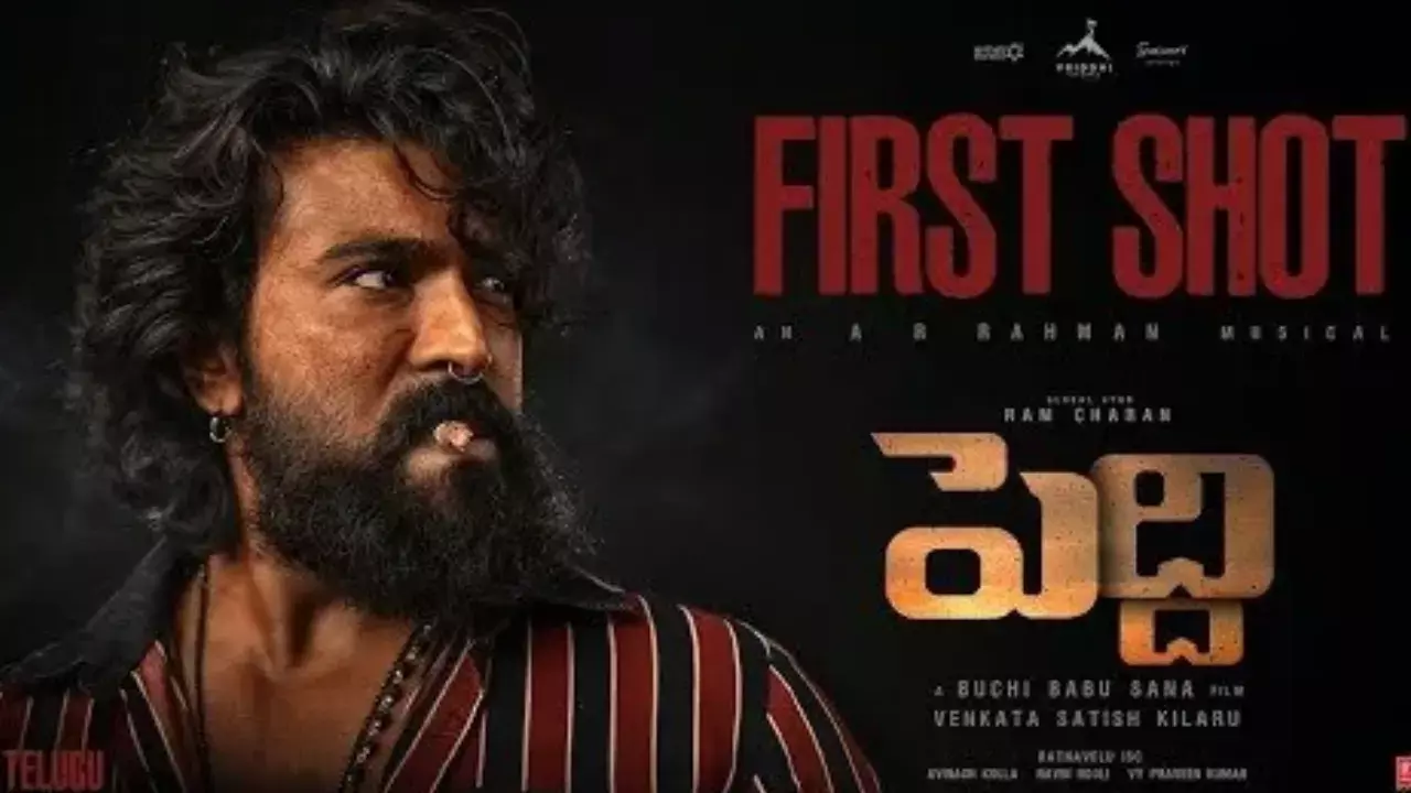 Peddi : రామ్ చరణ్ ‘పెద్ది’ ‘ఫస్ట్ షాట్’కి ట్రెమెండస్ రెస్పాన్స్.. Peddi : రామ్ చరణ్ ‘పెద్ది’ ‘ఫస్ట్ షాట్’కి ట్రెమెండస్ రెస్పాన్స్..