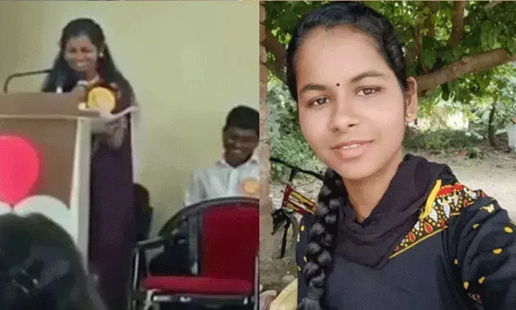 Maharastra: 20 ఏళ్ల విద్యార్థిని వీడ్కోలు ప్రసంగ చేస్తూ.. వేదికపైనే కుప్పకూలి..