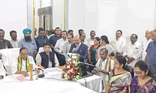 Telangana : కొత్త ఎమ్మెల్సీల ప్రమాణ స్వీకారం Telangana : కొత్త ఎమ్మెల్సీల ప్రమాణ స్వీకారం