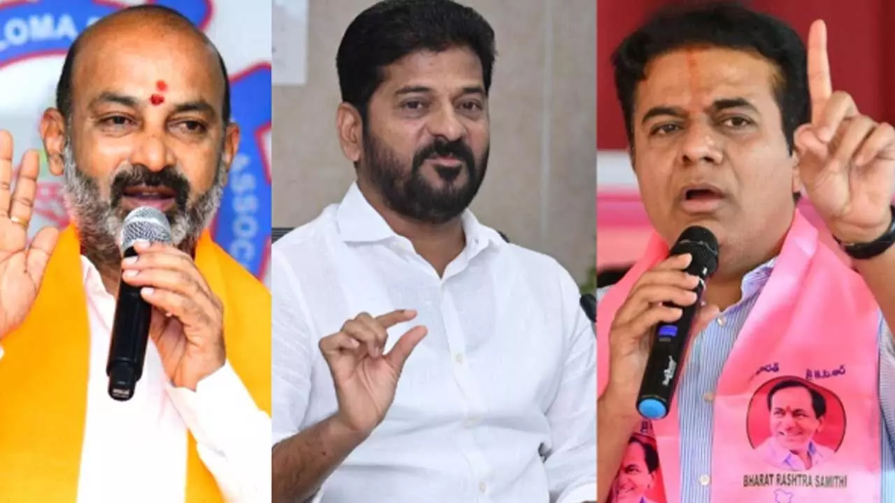 Bandi Sanjay : రేవంత్, కేటీఆర్ మంచి ఫ్రెండ్స్ : బండి సంజయ్ Bandi Sanjay : రేవంత్, కేటీఆర్ మంచి ఫ్రెండ్స్ : బండి సంజయ్