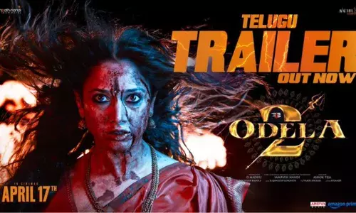 ODELA 2 TRAILER :  ఓదెల 2 ట్రైలర్.. అదరగొట్టిన తమన్నా ODELA 2 TRAILER :  ఓదెల 2 ట్రైలర్.. అదరగొట్టిన తమన్నా