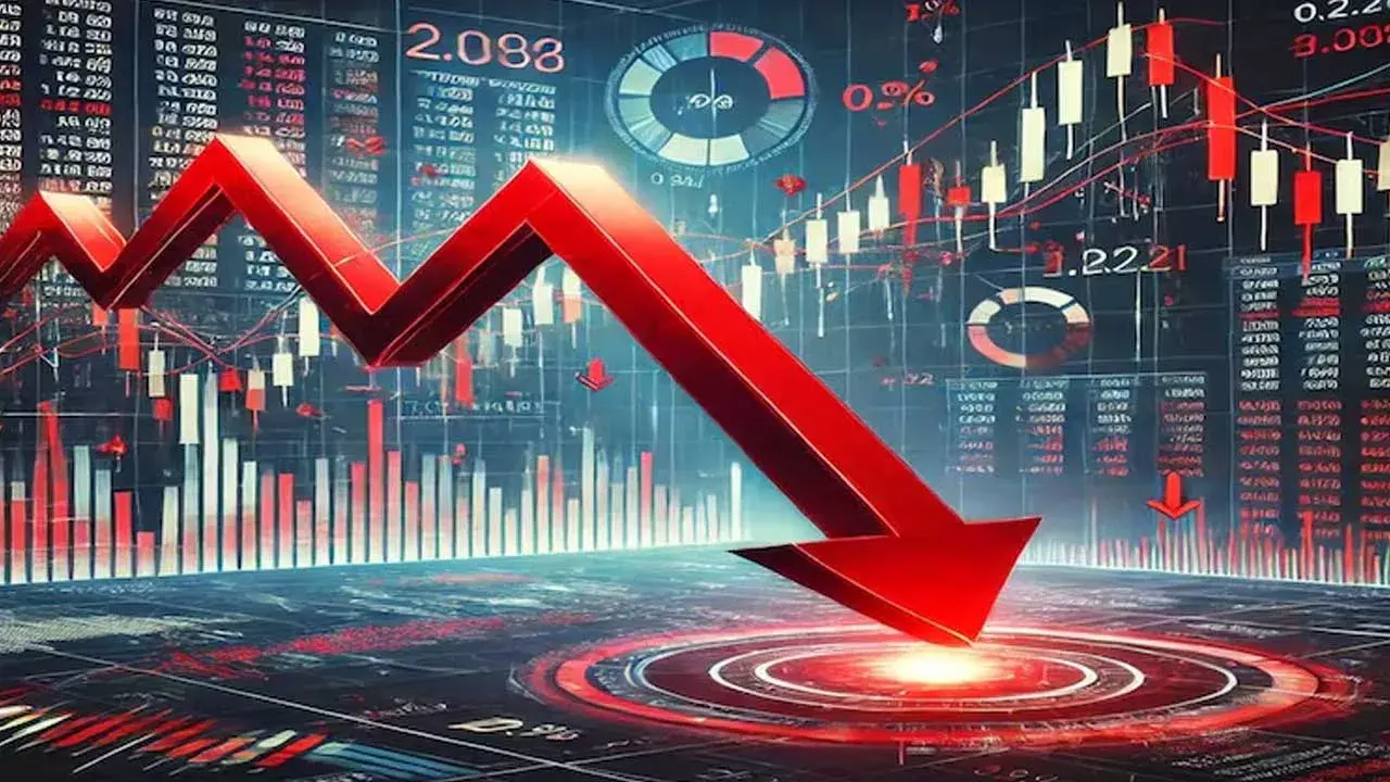 Stock Market : నష్టాల్లో ప్రారంభమైన స్టాక్ మార్కెట్స్ Stock Market : నష్టాల్లో ప్రారంభమైన స్టాక్ మార్కెట్స్