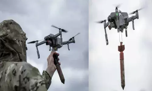 Ukraine Drone Attacks : రష్యాపై డ్రోన్లతో విరుచుకుపడిన ఉక్రెయిన్ Ukraine Drone Attacks : రష్యాపై డ్రోన్లతో విరుచుకుపడిన ఉక్రెయిన్
