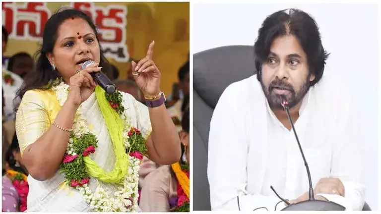 KAVITHA: పవన్ కల్యాణ్పై కవిత తీవ్ర విమర్శలు KAVITHA: పవన్ కల్యాణ్పై కవిత తీవ్ర విమర్శలు