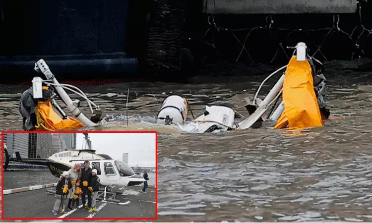 America: నదిలో కూలిన హెలికాప్టర్.. భార్య, ముగ్గురు పిల్లలతో సహా సిమెన్స్ సీఈఓ మృతి