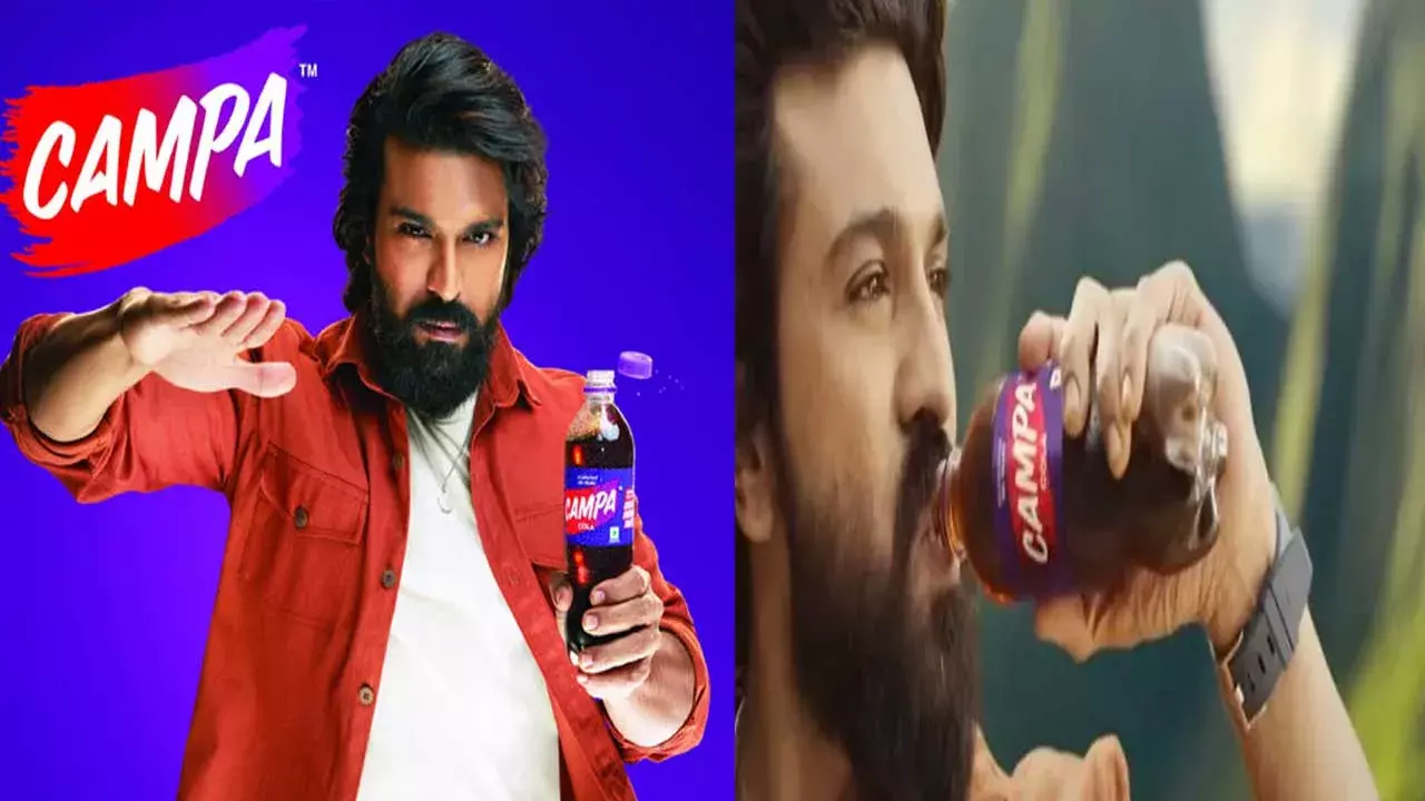 Ram Charan : కాంపా బ్రాండ్ అంబాసిడర్ గా రామ్ చరణ్ Ram Charan : కాంపా బ్రాండ్ అంబాసిడర్ గా రామ్ చరణ్