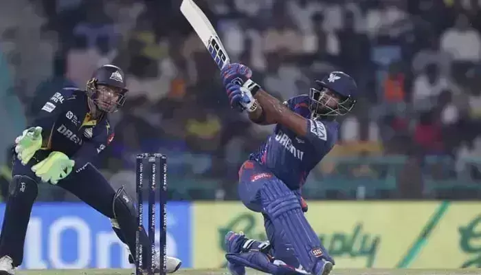 IPL: గుజరాత్ జైత్రయాత్రకు లక్నో బ్రేక్ IPL: గుజరాత్ జైత్రయాత్రకు లక్నో బ్రేక్