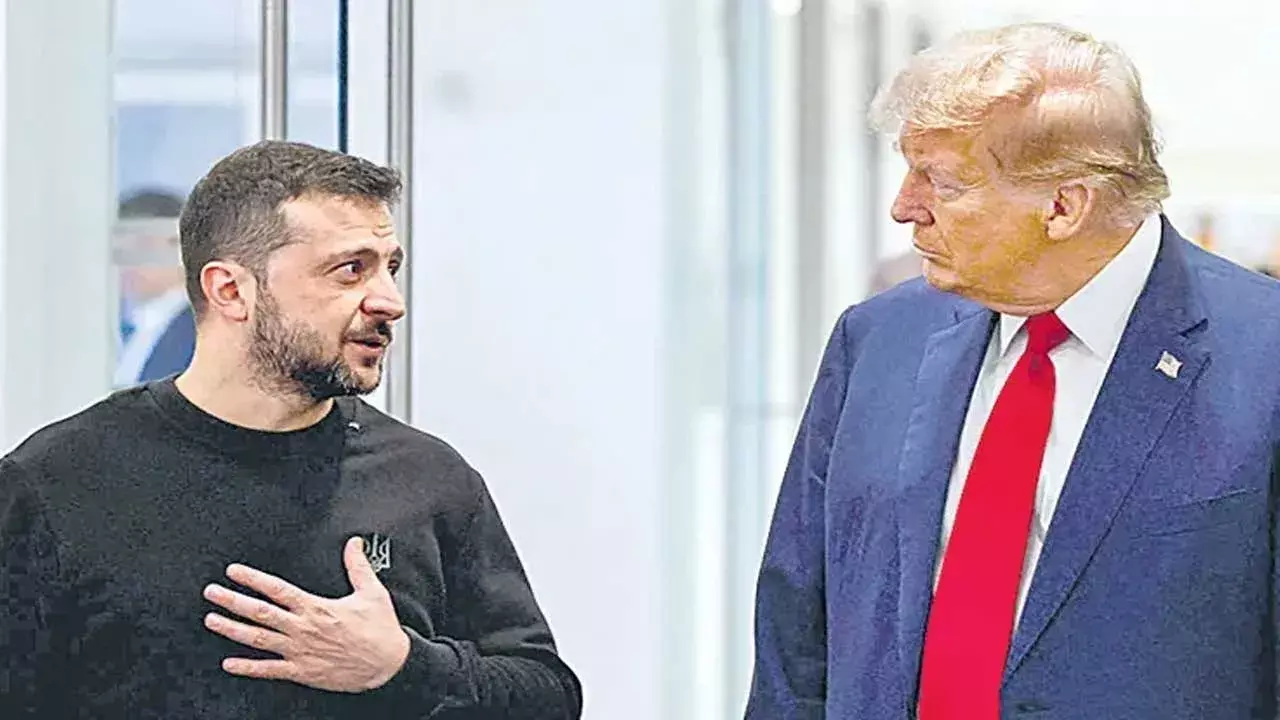 Zelensky : ఉక్రెయిన్కు రండి.. ట్రంప్కు జెలెన్స్కీ ఆహ్వానం Zelensky : ఉక్రెయిన్కు రండి.. ట్రంప్కు జెలెన్స్కీ ఆహ్వానం